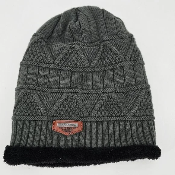 Song Ting | Accessories | Song Ting Unisex Black Gray Knit  display picture 1